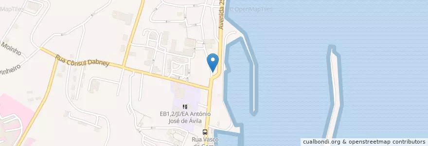 Mapa de ubicacion de International Restaurante en Португалия, Азорские Острова, Faial, Horta, Horta (Angústias).