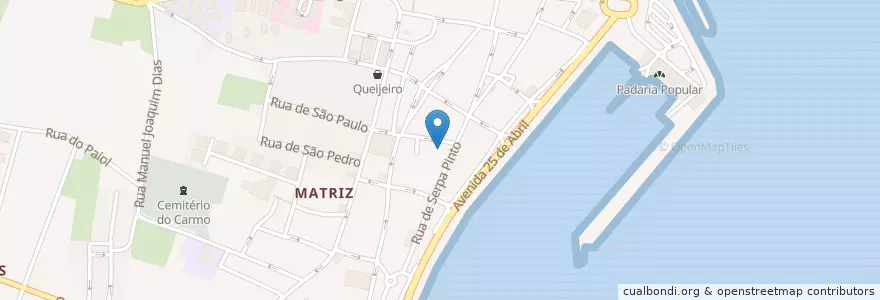 Mapa de ubicacion de Mercado Muncipal en 포르투갈, Açores, Faial, Horta, Horta (Matriz).