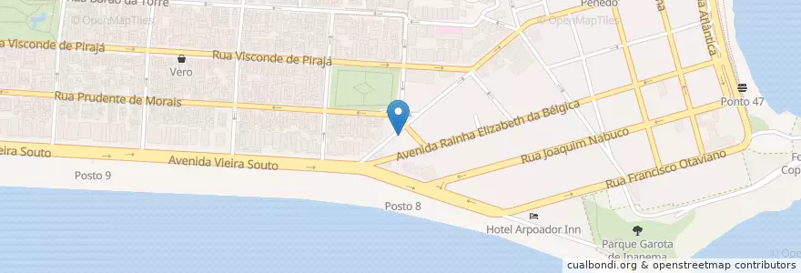 Mapa de ubicacion de Spoleto en Brasil, Região Sudeste, Rio De Janeiro, Região Metropolitana Do Rio De Janeiro, Região Geográfica Imediata Do Rio De Janeiro, Região Geográfica Intermediária Do Rio De Janeiro, Rio De Janeiro.