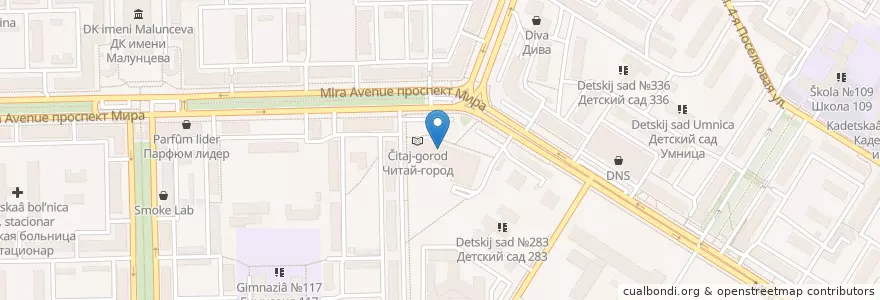 Mapa de ubicacion de ТинТо-Кофе en Rusia, Distrito Federal De Siberia, Omsk, Омский Район, Городской Округ Омск.