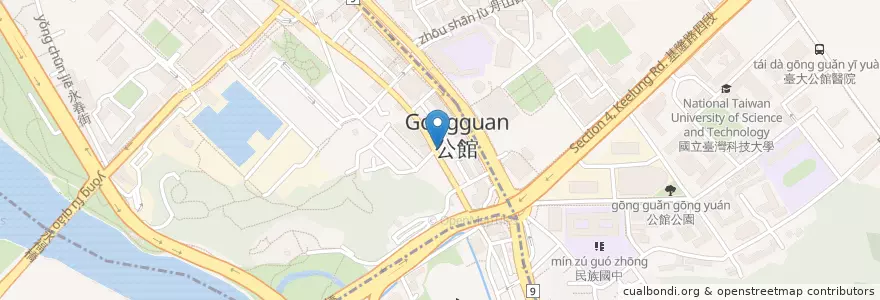 Mapa de ubicacion de 順園小館 en Taiwan, 新北市, Taipé.