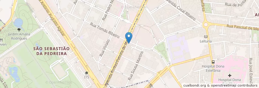 Mapa de ubicacion de Telex en 葡萄牙, Área Metropolitana De Lisboa, Lisboa, Grande Lisboa, 里斯本.