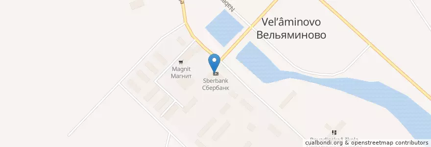 Mapa de ubicacion de Сбербанк en ロシア, 中央連邦管区, モスクワ州, Городской Округ Домодедово.