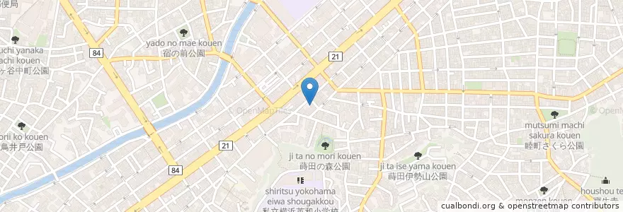 Mapa de ubicacion de スナック清 en ژاپن, 神奈川県, 横浜市, 南区.