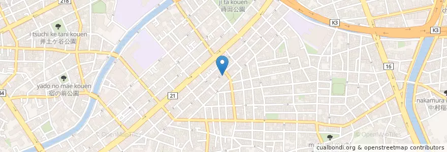 Mapa de ubicacion de 福徳湯 en ژاپن, 神奈川県, 横浜市, 南区.