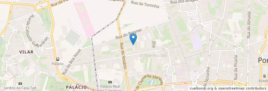 Mapa de ubicacion de Hotel das Artes en Portugal, Nord, Área Metropolitana Do Porto, Porto, Porto, Cedofeita, Santo Ildefonso, Sé, Miragaia, São Nicolau E Vitória.