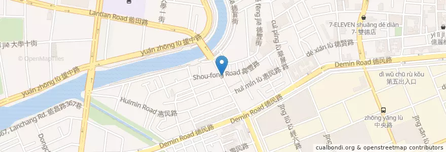 Mapa de ubicacion de 木頭先生 en Taïwan, Kaohsiung, 楠梓區.