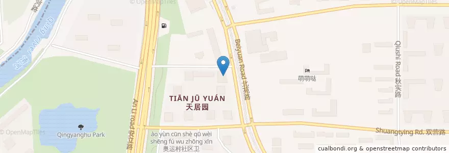 Mapa de ubicacion de 瑞泰口腔医院 en 中国, 北京市, 河北省, 朝阳区.