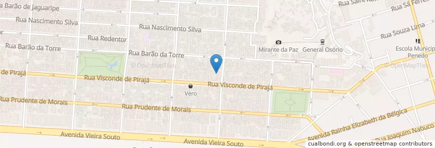 Mapa de ubicacion de Vezpa Pizzas en 巴西, 东南部, 里約熱內盧, Região Metropolitana Do Rio De Janeiro, Região Geográfica Imediata Do Rio De Janeiro, Região Geográfica Intermediária Do Rio De Janeiro, 里约热内卢.