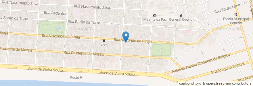 Mapa de ubicacion de Bar Popeye en Brazil, Southeast Region, Rio De Janeiro, Região Metropolitana Do Rio De Janeiro, Região Geográfica Imediata Do Rio De Janeiro, Região Geográfica Intermediária Do Rio De Janeiro, Rio De Janeiro.
