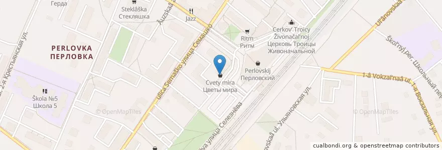 Mapa de ubicacion de Лето Банк en 러시아, Центральный Федеральный Округ, Московская Область, Городской Округ Мытищи.
