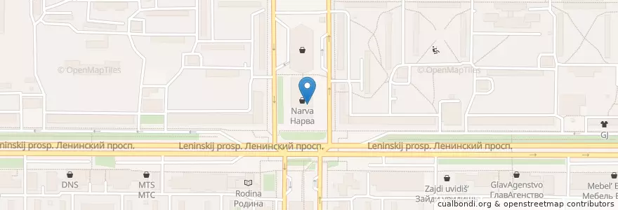 Mapa de ubicacion de АвтоТайд en Russia, Northwestern Federal District, Leningrad Oblast, Saint Petersburg, Кировский Район, Округ Княжево.