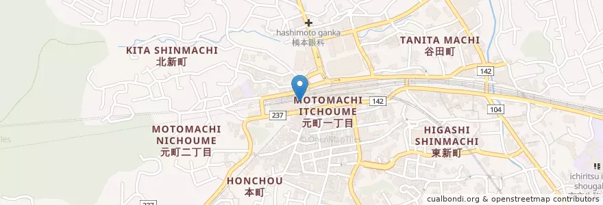 Mapa de ubicacion de 鶏太郎 en 日本, 奈良県, 生駒市.