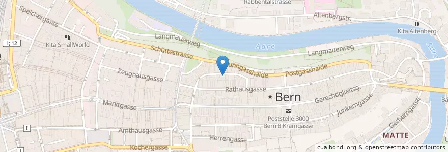 Mapa de ubicacion de Zimmermania en 瑞士, 伯尔尼, Verwaltungsregion Bern-Mittelland, Verwaltungskreis Bern-Mittelland, Bern.