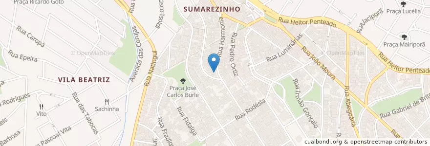 Mapa de ubicacion de Centro Britânico en Brazil, Jihovýchodní Region, São Paulo, Região Geográfica Intermediária De São Paulo, Região Metropolitana De São Paulo, Região Imediata De São Paulo, São Paulo.