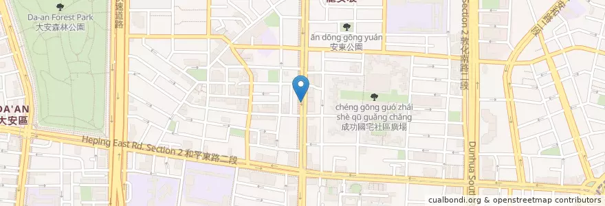 Mapa de ubicacion de 大安區 en تایوان, 新北市, تایپه, 大安區.