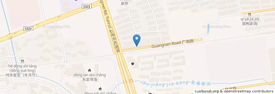 Mapa de ubicacion de 重庆鸡公煲 en China, Shanghai, Minhang.