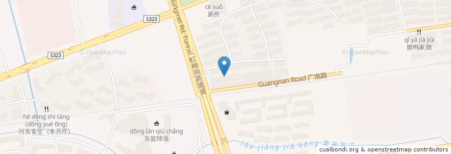 Mapa de ubicacion de 小湘阁 en Çin, Şanghay, Minhang.