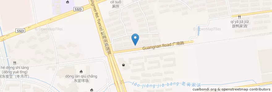 Mapa de ubicacion de 巴蜀火锅 en Çin, Şanghay, Minhang.