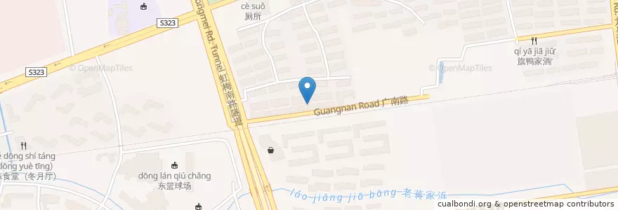 Mapa de ubicacion de E-TBar en China, Shanghái, Minhang.