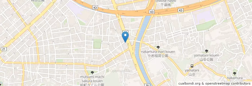 Mapa de ubicacion de 吉田歯科医院 en ژاپن, 神奈川県, 横浜市, 南区.