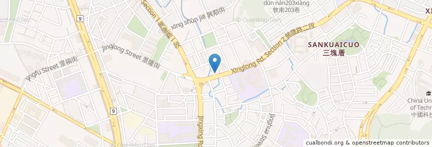 Mapa de ubicacion de 靜心獸醫院 en Tayvan, 新北市, Taipei, 文山區.