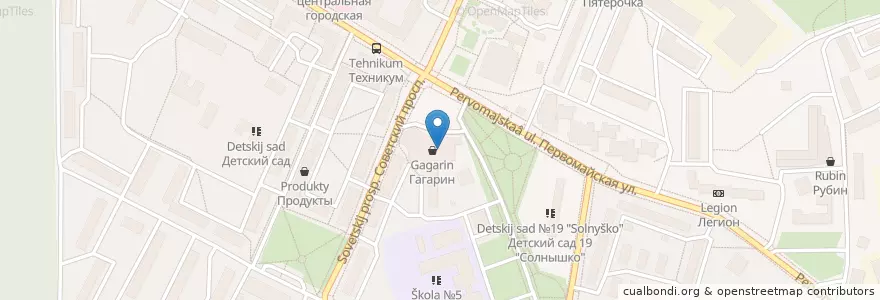 Mapa de ubicacion de Dolce Look en 俄罗斯/俄羅斯, Центральный Федеральный Округ, 莫斯科州, Городской Округ Ивантеевка.