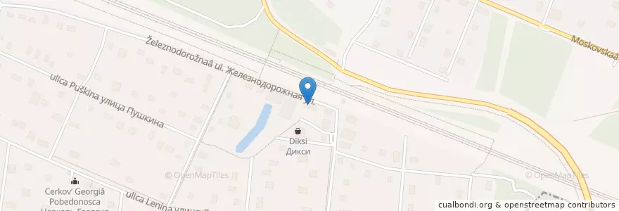 Mapa de ubicacion de Аптечный пункт №106 en روسيا, Центральный Федеральный Округ, محافظة موسكو, Городской Округ Химки.