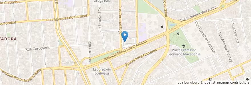 Mapa de ubicacion de Panvel en Brasile, Regione Sud, Rio Grande Do Sul, Regione Metropolitana Di Porto Alegre, Região Geográfica Intermediária De Porto Alegre, Região Geográfica Imediata De Porto Alegre, Porto Alegre.