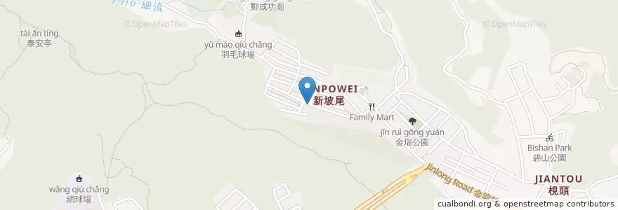 Mapa de ubicacion de 聖嘉宮 en 臺灣, 新北市, 臺北市, 內湖區.