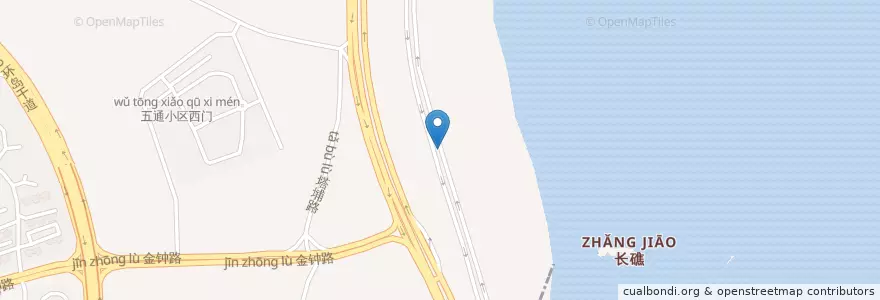 Mapa de ubicacion de 夏金湾汽车电影院 en Cina, Fujian.