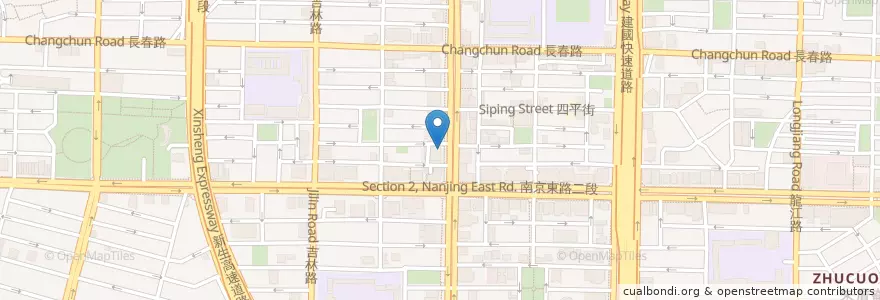 Mapa de ubicacion de 養心茶樓 en Taiwan, Nuova Taipei, Taipei, Distretto Di Zhongshan.