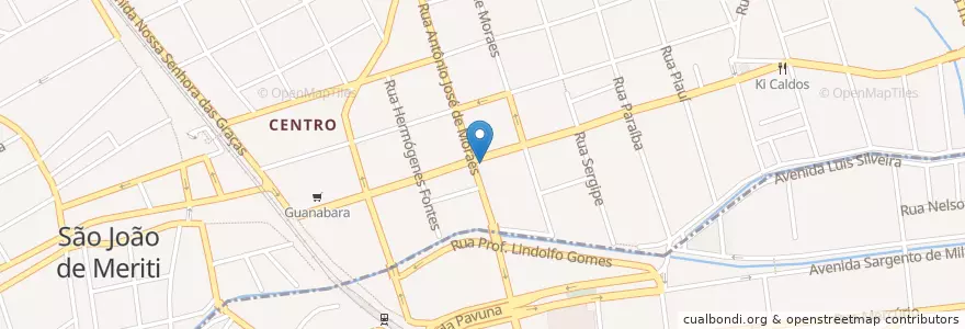 Mapa de ubicacion de Kiko's Bar en 브라질, 남동지방, 리우데자네이루, Região Geográfica Imediata Do Rio De Janeiro, Região Metropolitana Do Rio De Janeiro, Região Geográfica Intermediária Do Rio De Janeiro, São João De Meriti.
