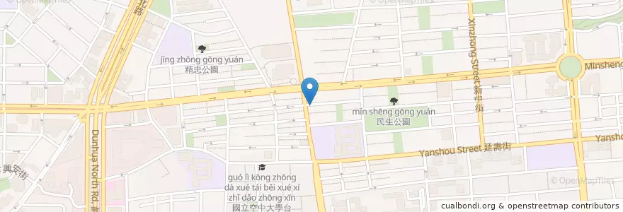 Mapa de ubicacion de 8克C en Taiwan, Neu-Taipeh, Taipeh, Songshan.