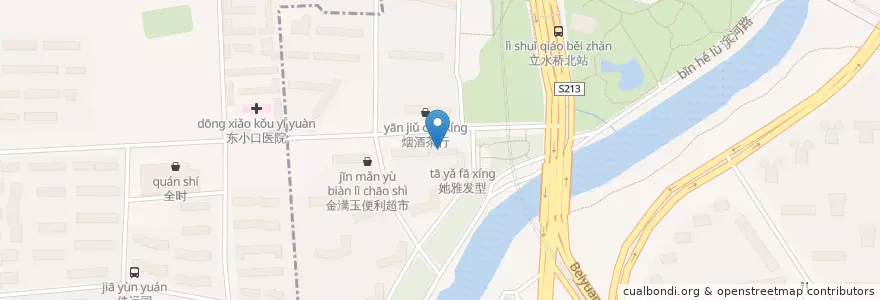 Mapa de ubicacion de 进京赶烤 en 中国, 北京市, 河北省, 朝阳区 / Chaoyang.