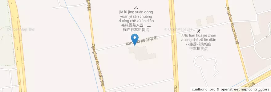 Mapa de ubicacion de KFC en Çin, Zhejiang, Hangzhou, 西湖区.