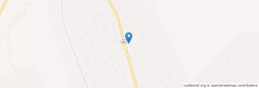 Mapa de ubicacion de Commissariat et Gendarmerie d'Anyama en 科特迪瓦, 阿比让, Anyama.