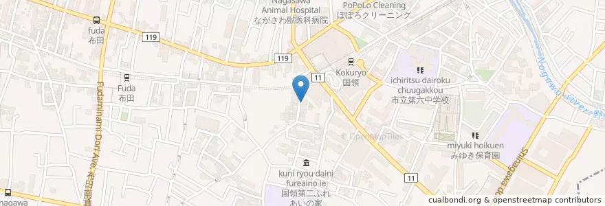 Mapa de ubicacion de 8-21 en Jepun, 東京都, 調布市.