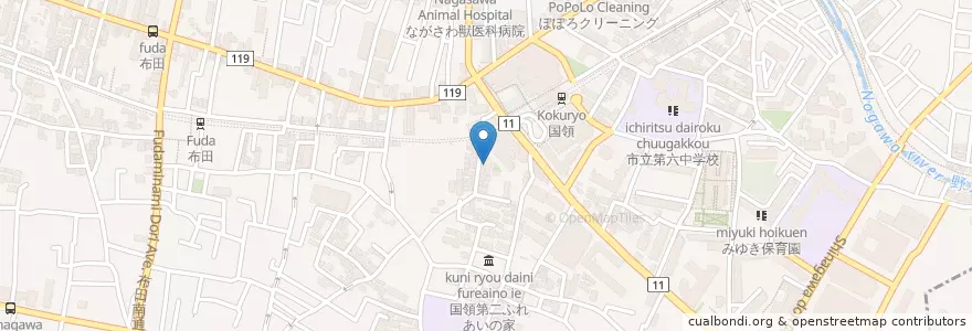 Mapa de ubicacion de 8-22 en Jepun, 東京都, 調布市.