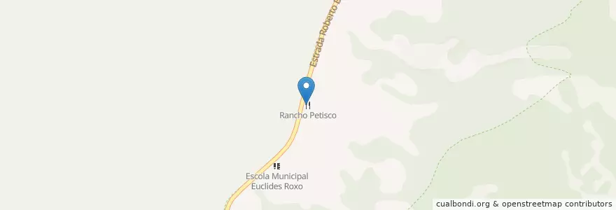 Mapa de ubicacion de Rancho Petisco en Brasilien, Südosten, Rio De Janeiro, Região Metropolitana Do Rio De Janeiro, Região Geográfica Imediata Do Rio De Janeiro, Região Geográfica Intermediária Do Rio De Janeiro, Rio De Janeiro.