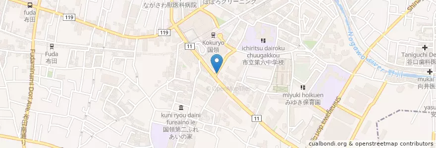 Mapa de ubicacion de 3ー3 en اليابان, 東京都, 調布市.