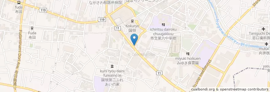 Mapa de ubicacion de 3-5 en Japon, Tokyo, 調布市.