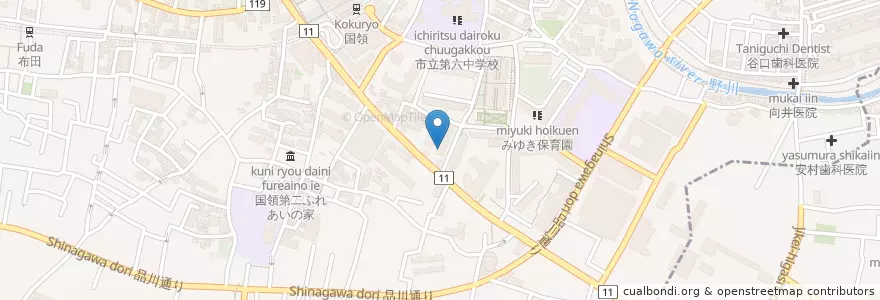 Mapa de ubicacion de 3-18 en 日本, 東京都, 調布市.