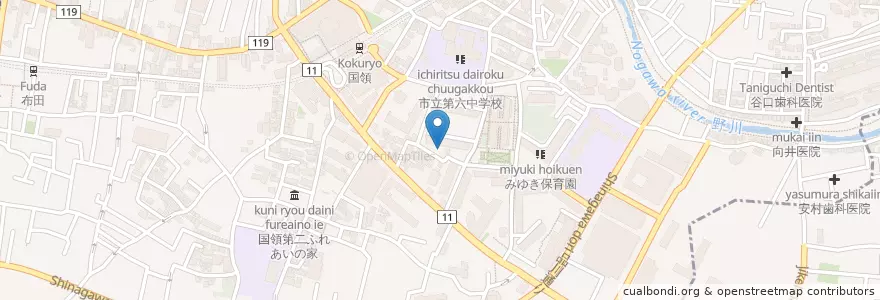 Mapa de ubicacion de 3-20 en Japón, Tokio, Chofu.
