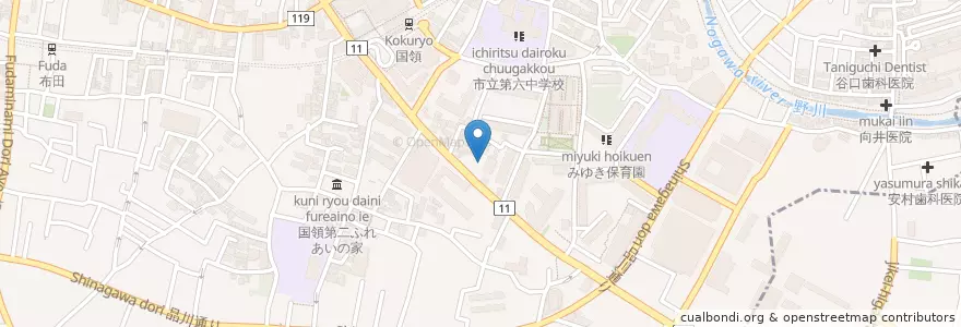 Mapa de ubicacion de 3-17 en Japan, 東京都, 調布市.
