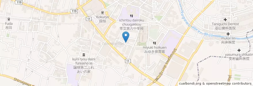 Mapa de ubicacion de 3-27 en Giappone, Tokyo, 調布市.