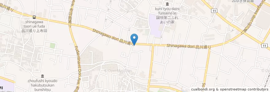 Mapa de ubicacion de 6-10 en 日本, 東京都, 調布市.