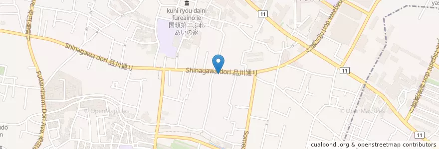 Mapa de ubicacion de 6-15 en اليابان, 東京都, 調布市.