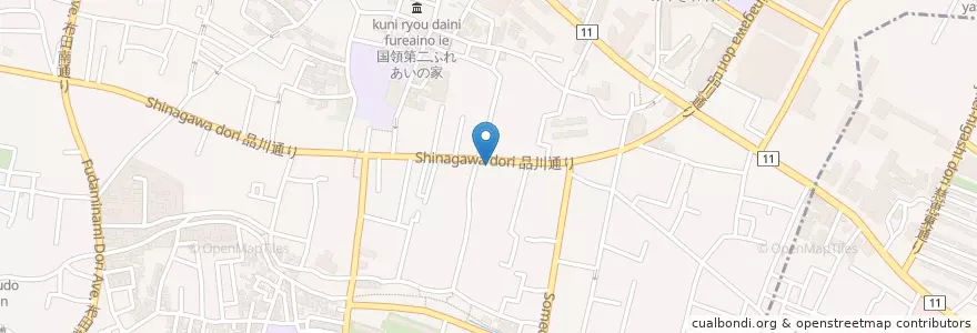 Mapa de ubicacion de 6-16 en Japan, 東京都, 調布市.