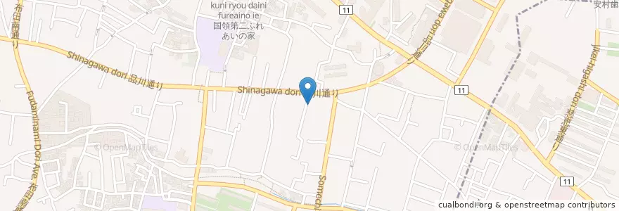 Mapa de ubicacion de 6-18 en Japon, Tokyo, 調布市.